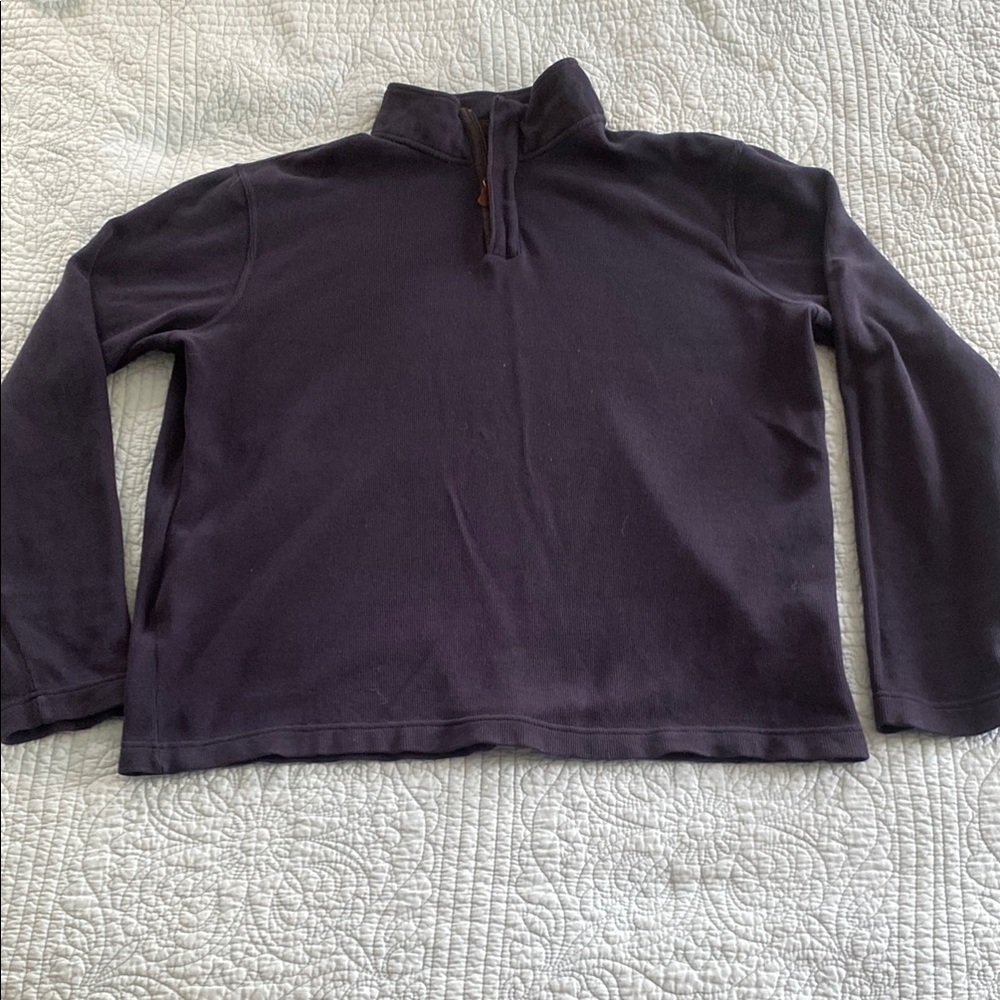 Lightweight Cotton Sweater with Collar